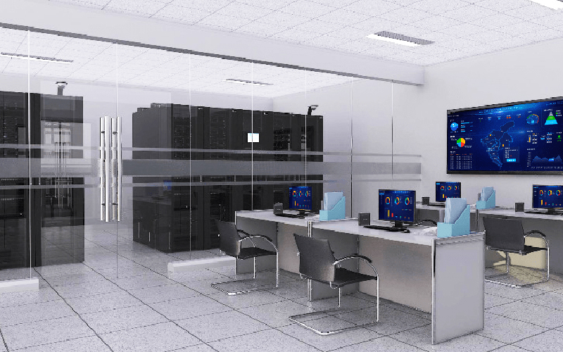 靈臺(tái)鈺圣有機(jī)農(nóng)業(yè)公司安防監(jiān)控、門(mén)禁機(jī)房設(shè)備硬件案例